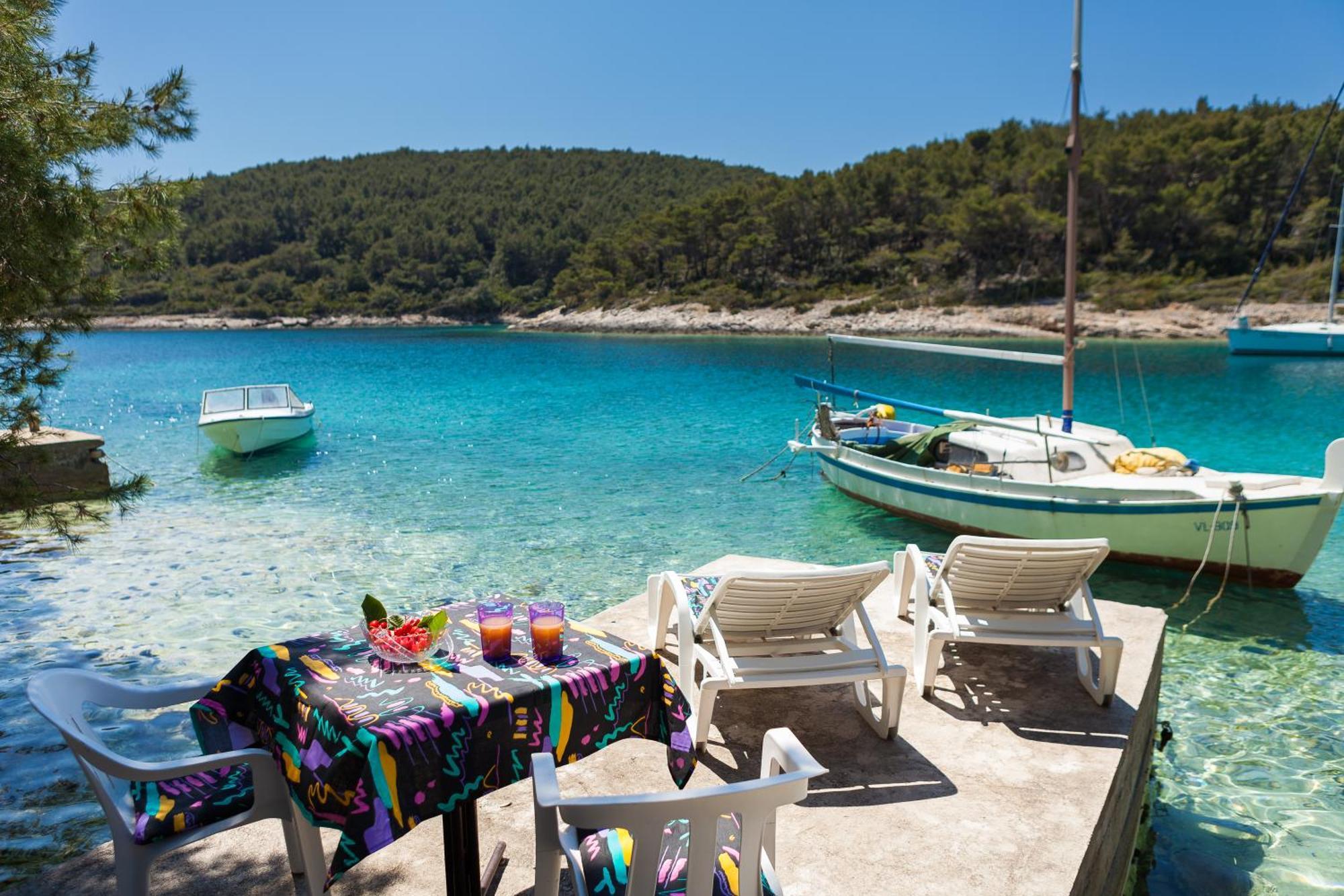 Apartments Triporte Vela Luka Kültér fotó